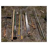 Antique & Modern Handle Gardening Tools