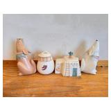 Taos Treasure Craft Ceramic Cookie Jars (4)