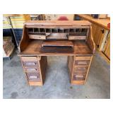 Victorian/ Edwardian Era Oak Roll Top 1900-20