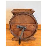 Mid 1900's Rotary Wooden Butter Churn