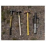 Sledgehammers, Log Splitters, Post Driver
