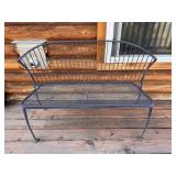 Russell Woodard Pinecrest Wrought Iron Bench
