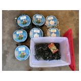Collection of Christmas Light Spool & Box