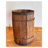 Antique Wooden Nail Keg