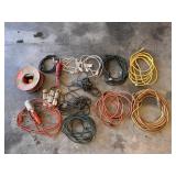 Collection of Various Jobsite Extension Cords