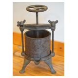 19th C. 'Sensible Press' Fruit and Lard Press