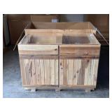New Schuler Tahoe Hickory Blind Base Cabinet