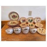 Hausenware 'Northwoods' Plates, Platters, & Bowls