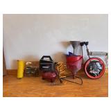 Powermate 1-Gallon Air Compressor & Workshop Items