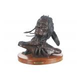 Roy M. Harris "Wisdom Keeper" Bronze Sculpture