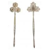 Tibetan Silver Filigree & Floral Women