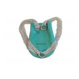 Tiffany & Co. Sterling Multistrand Heart Necklace