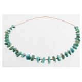 Navajo Cripple Creek Turquoise & Heishi Necklace