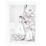 Los Caprichios No. 20 Ya Van Desplumados by Goya
