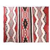 Navajo Klagetoh Hand Woven Wool Rug c. 1920