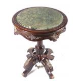 Napolenic III Marble & Bronze Occasional Table