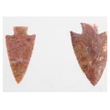 Early Archaic Hardin 6000 - 9000 BP Pair of Points