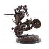 Warner Bros. Limited Vought Taz Bronze Sculpture