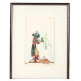 Original Corn Dancer Christopher Redhorse Painting