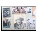 Cody Stampede Nite Rodeo Bill Cody Framed Photos