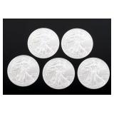 Liberty American Eagle .999 Fine Silver Coins