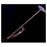 Comanche Stone Head Horseback War Club 19th C.