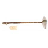 Sioux Stone Head Skullcracker War Club Pre-1890