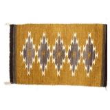 Navajo Two Grey Hills Crowpoint Rug by Mary Morgan
