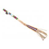 Blackfeet Beaded Dance Wand w/ Beaded Drop 1940