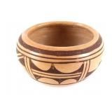 Hopi Polychromal Painted Pottery Bowl c. 1900-