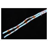 Crow Fully Beaded Dance Belt Runner c. 1900-