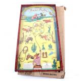 Gotham "Bronc Buster" Steel Pin Ball game w/ Box