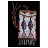 Plains Strike-A-Lite Beaded Pouch w/ Striker