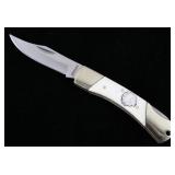 Buffalo Silver Chief Inlay Pocket Knife