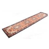 Heriz Serapi Persian Hand Knotted Wool Runner 1930