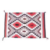 1960 Navajo Old Crystal Eye Dazzler Trade Rug