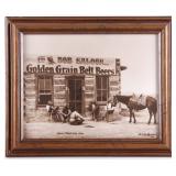 Framed Ismay, Montana 1906 by L.A. Huffman