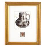 Michael McCullough Framed Original Watercolor