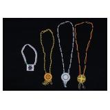 Collection of Plains Indians Beaded Medallions