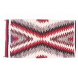 Navajo Old Crystal Eye Dazzler Trade Rug