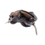 Civil War Era Leather Pack Saddle
