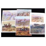 C.M. Russell Snook Trading Post Print Collection