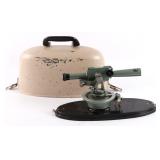 Transit with Case and Wooden Tripod