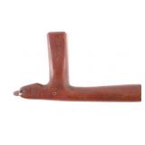 Northern Plains Catlinite Sacred Bird Pipe Stem