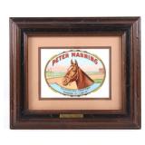 Peter Manning Champion Trotter Lithograph c 1922