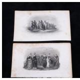 Karl Bodmer  Etchings of Native Americans 1800