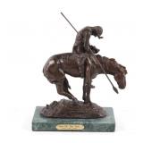 End Of the Trail Sculpture By James Fraser Bronze