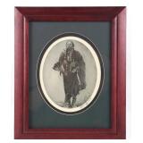 Signed Limited Edition Indian Print By H F Swords