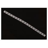 Navajo Whirling Log Fully Beaded Belt