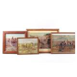 C. M. Russell Framed Print Collection